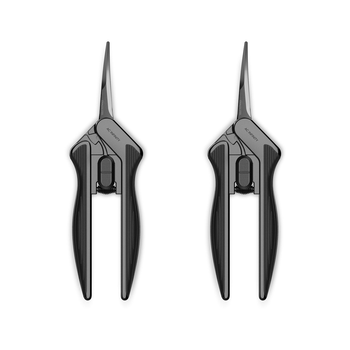 AC Infinity curved micro-tip pruning shears, two pack