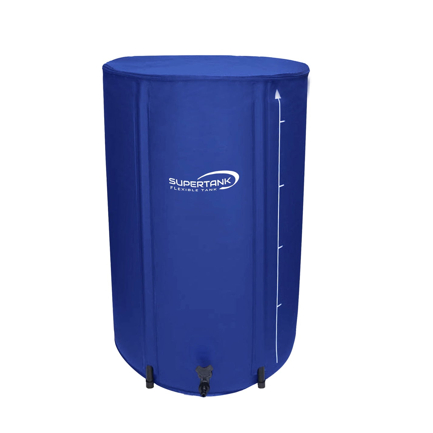 SuperTank flexible reservoir tank shown collapsed and folded flat for storage