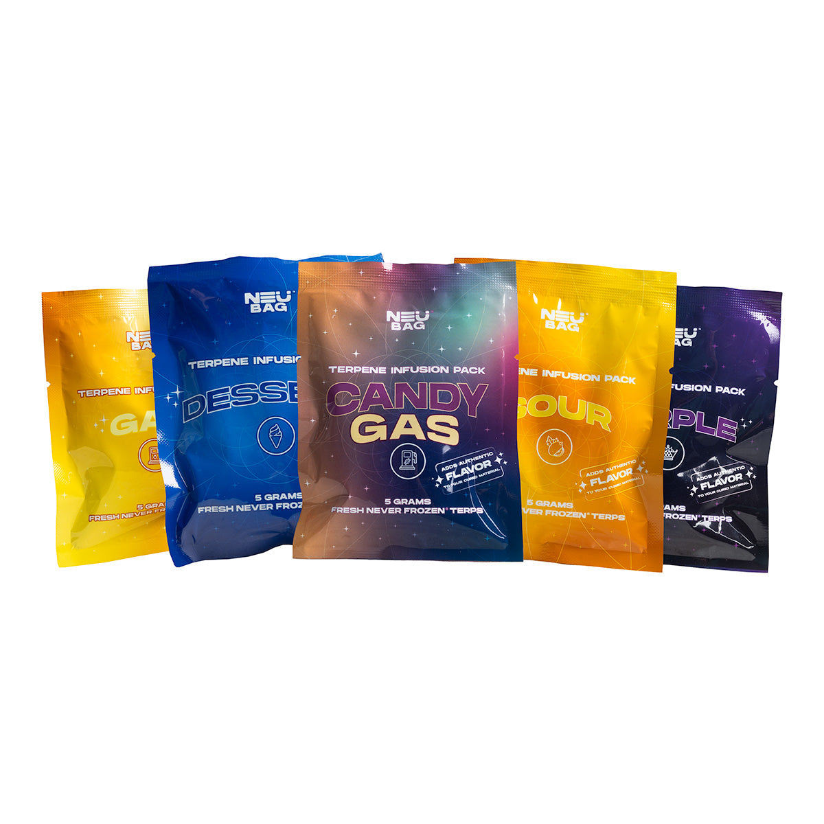 NEU Terpene Infusion Packs for Curing and Storage
