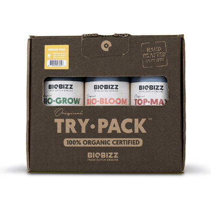 BioBizz Indoor Try-Pack Organic Grow & Bloom Kit