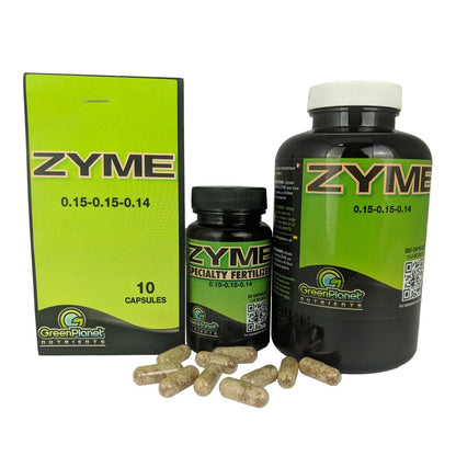 Green Planet Zyme Capsules Bottle