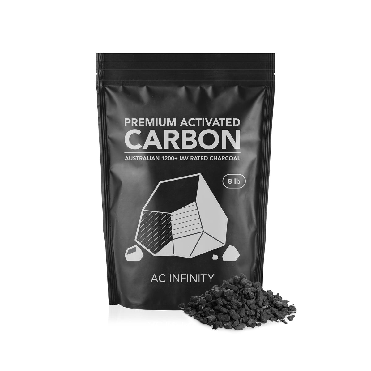 AC Infinity Activated Carbon Refill — 8 lb (3.6 kg)