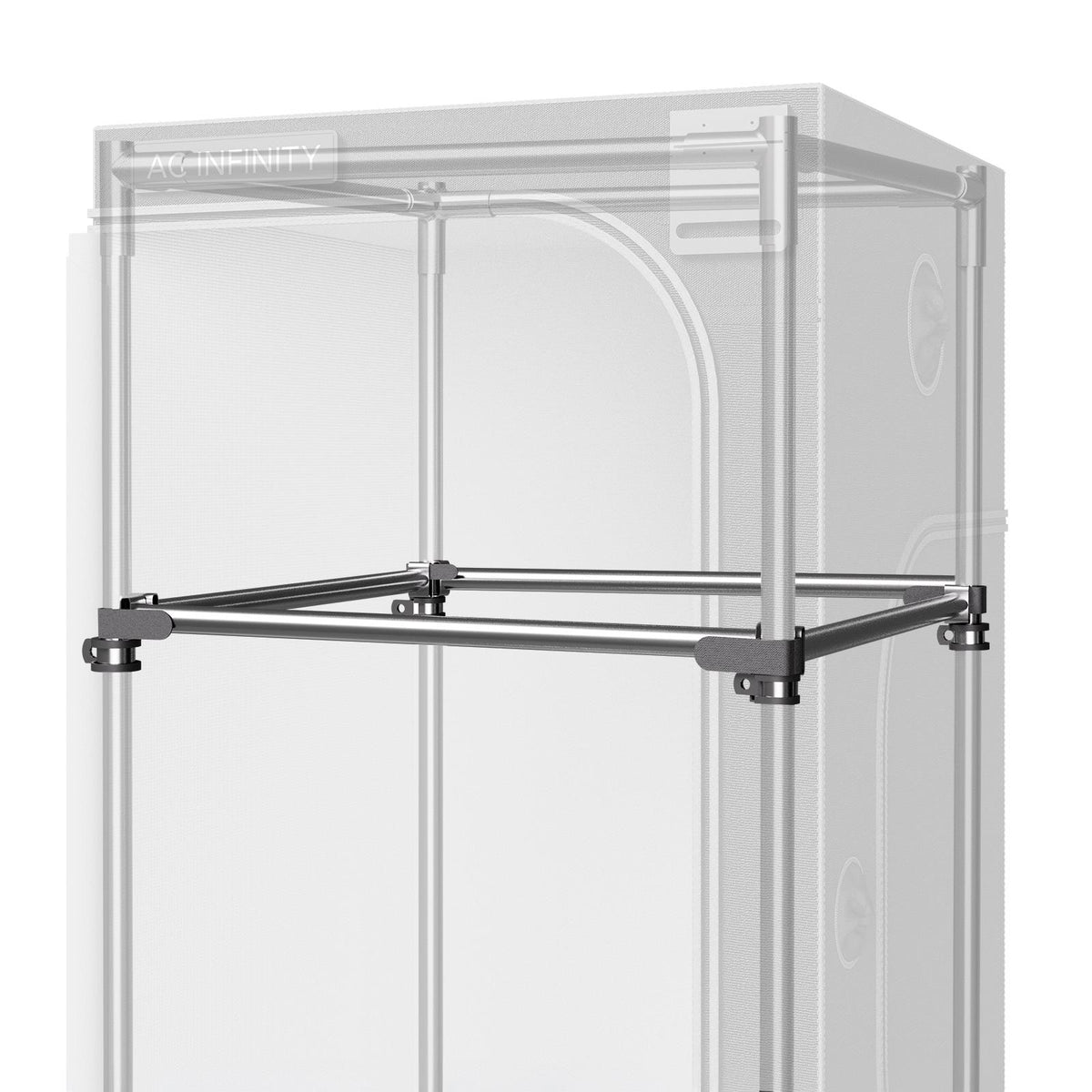 AC Infinity Grow Tent Mounting Bars — 3 x 3 ft (0.9 x 0.9m)
