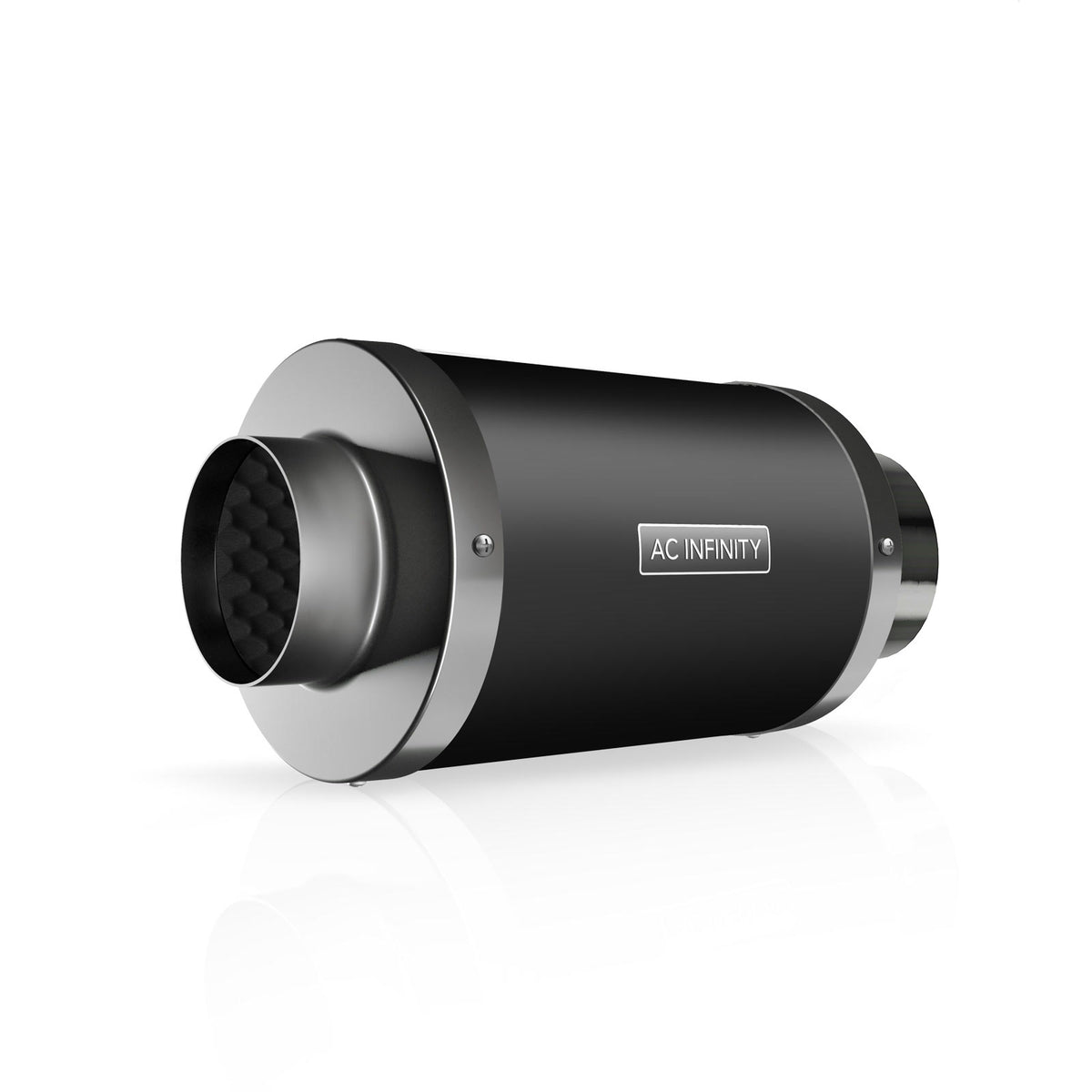 AC Infinity Inline Duct Fan Silencer — 100mm (4 in)