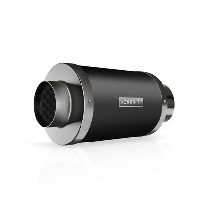 AC Infinity Inline Duct Fan Silencer — 100mm (4 in)