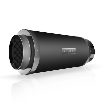 AC Infinity Inline Duct Fan Silencer — 200mm (8 in)