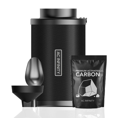 AC Infinity Refillable Carbon Filter Kit — 150mm (6 in)