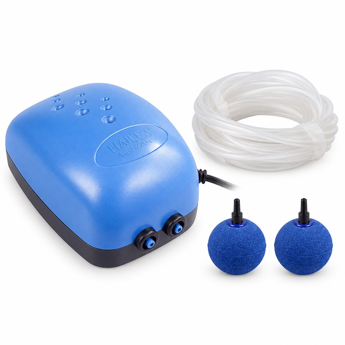 Hailea ACO Air Pump Kit – Golf Ball Airstones and Airline