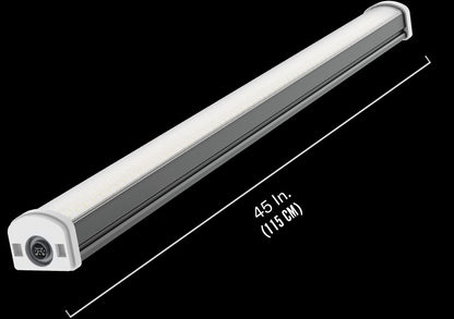 Aether Undercanopy 120W 2-Bar LED Kit — full-length bar, 115 cm