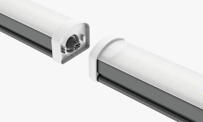 Aether Undercanopy 120W 2-Bar LED Kit — direct-clip connector between bars