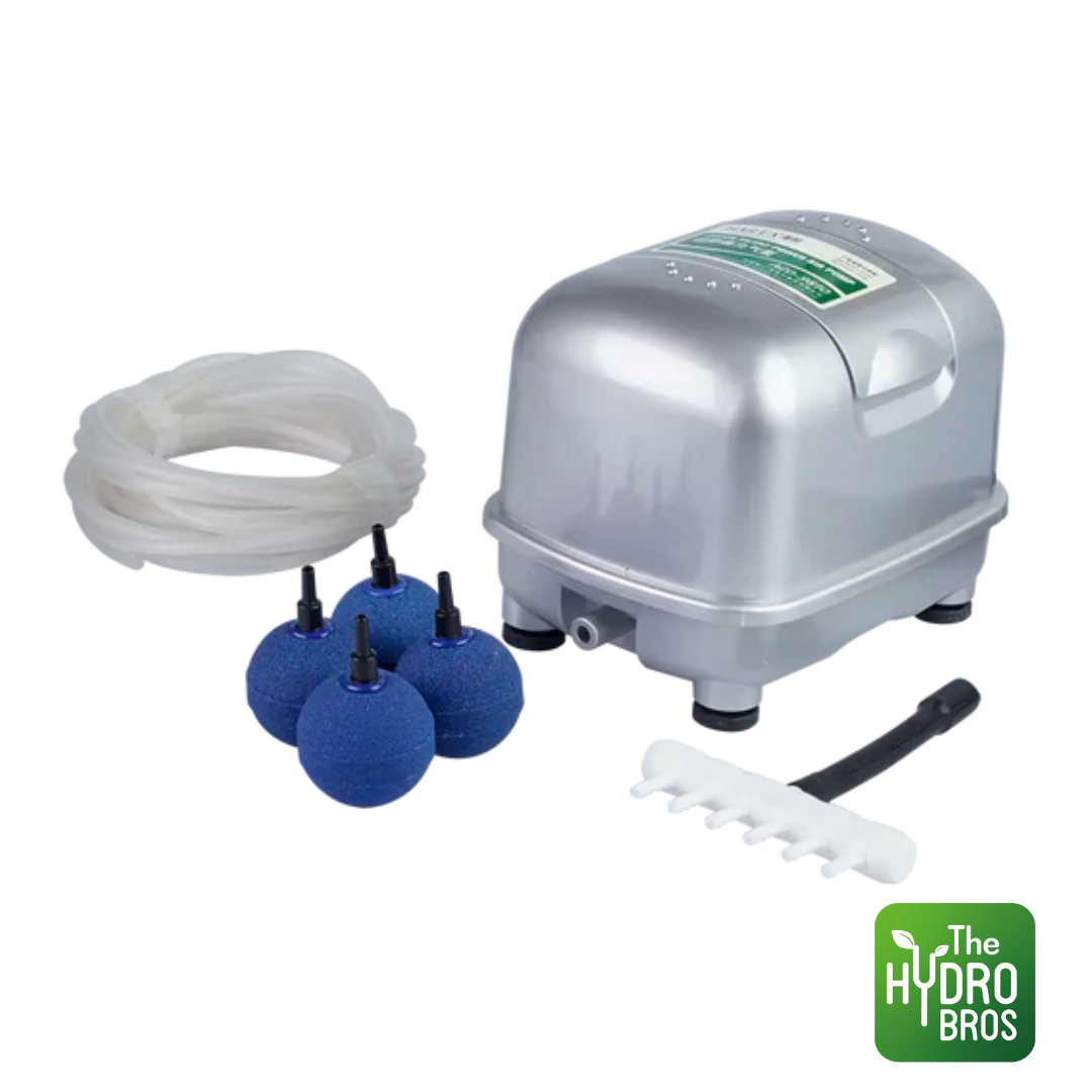 Hailea Silent Air Pump Kit with Golf Ball Air Stones
