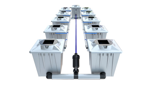 Alien RDWC 10 Pot 20L PRO Silver Series