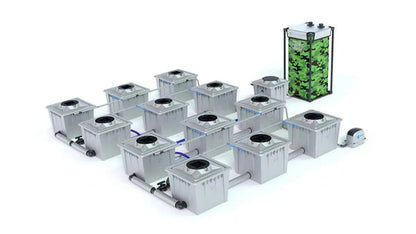 Alien RDWC 12 Pot 36L PRO Silver Series