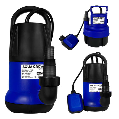Aqua Grow Submersible Water Pump range with float switches