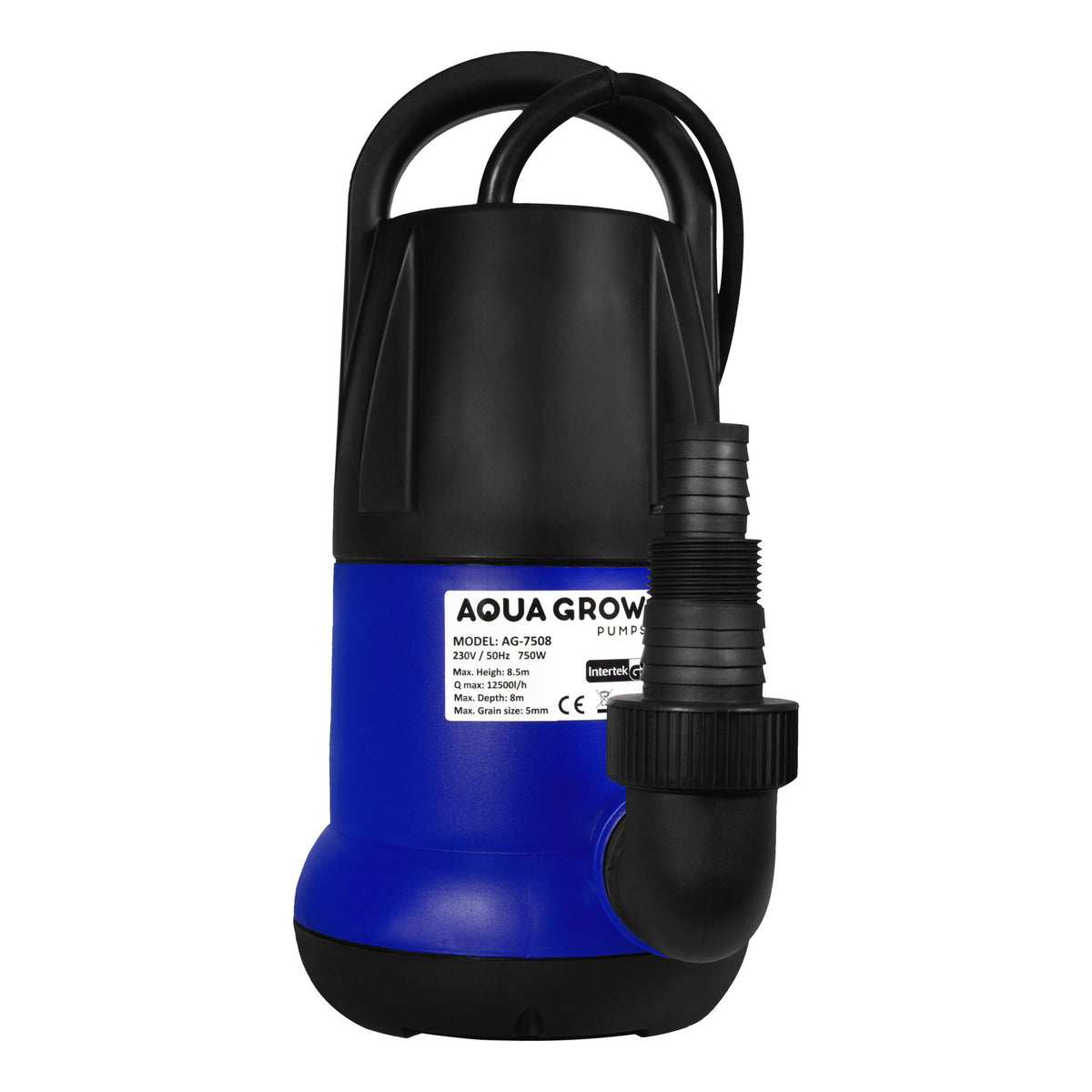 Aqua Grow Submersible Water Pump — AG7508 - 12500 L/Hr
