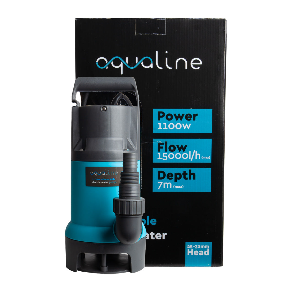 Aqualine Submersible Water Pump for Hydroponics