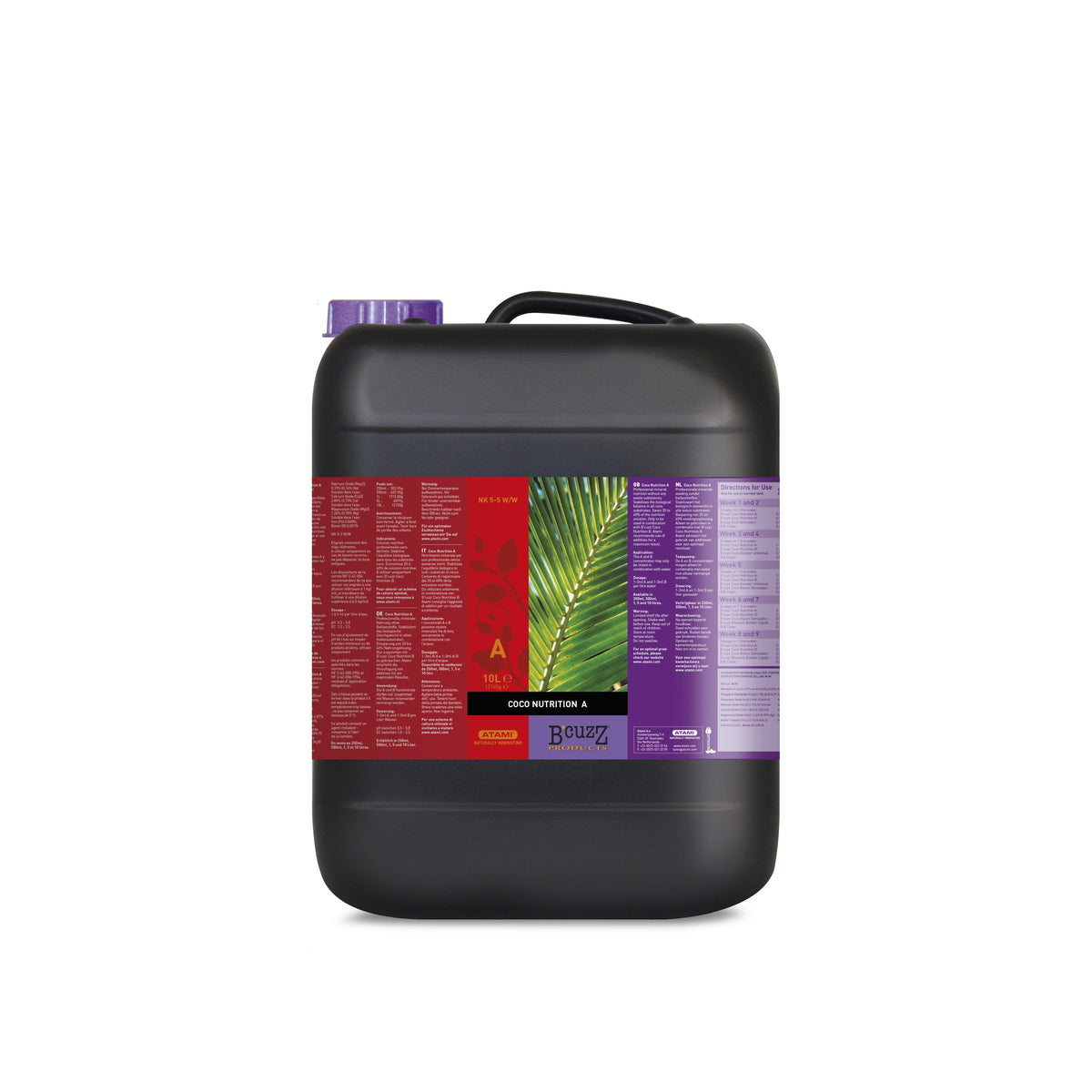 Atami B'Cuzz Coco Nutrition A&B — 10L (A&B)