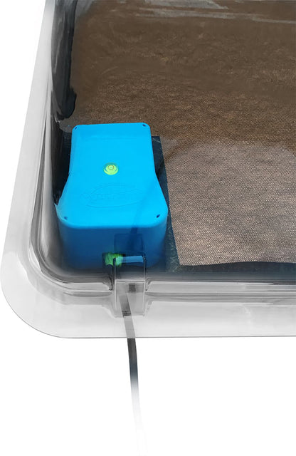AutoPot easy2Propagate AQUAvalve5 under its cover at the end of the tray