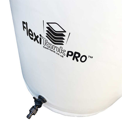 AutoPot FlexiTank Pro logo and bottom outlet tap