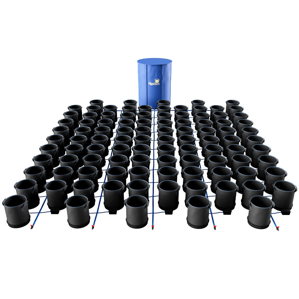 AutoPot XXL System — 100 Pot / 50L FlexiPot / With Tank