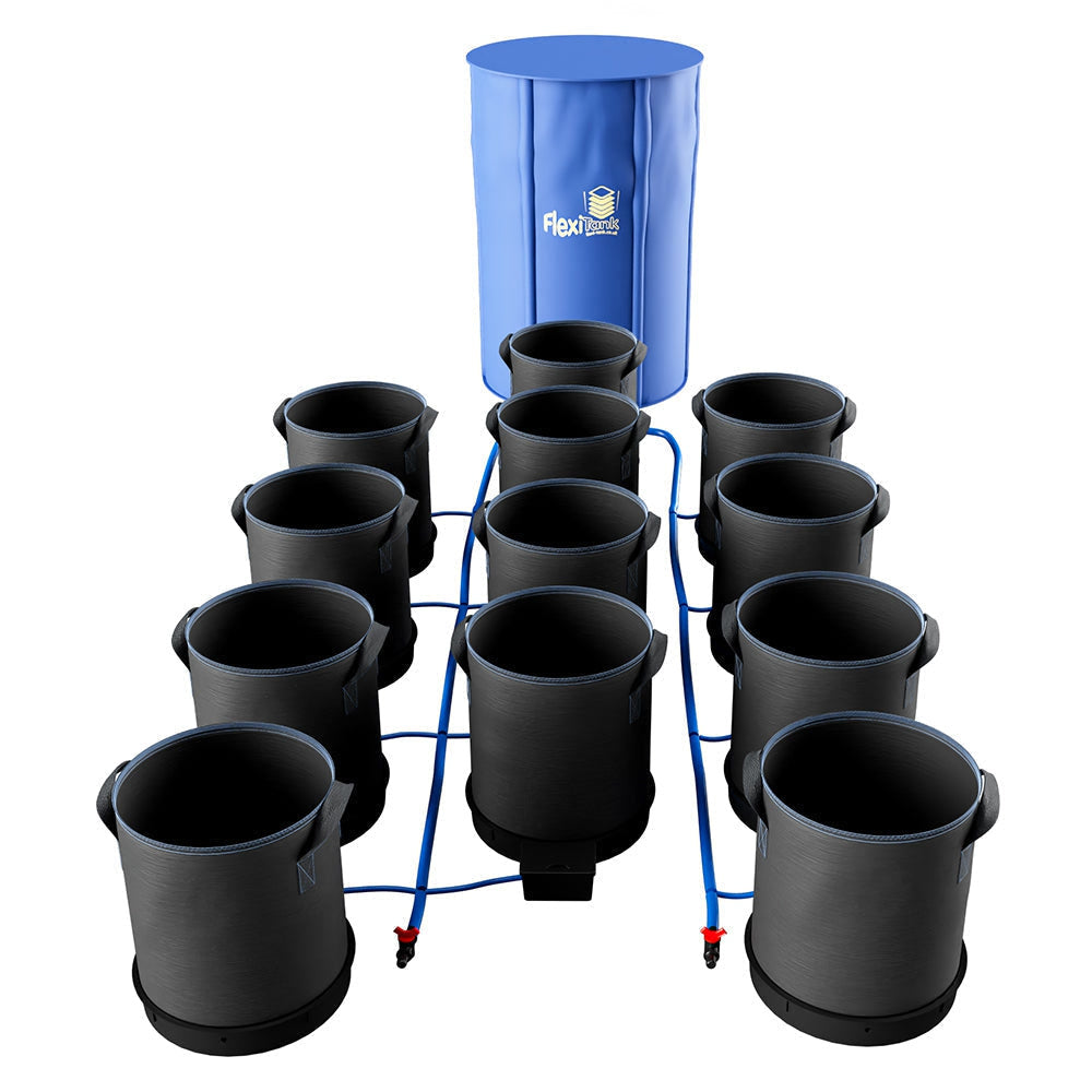 AutoPot XXL System — 12 Pot / 50L FlexiPot / With Tank