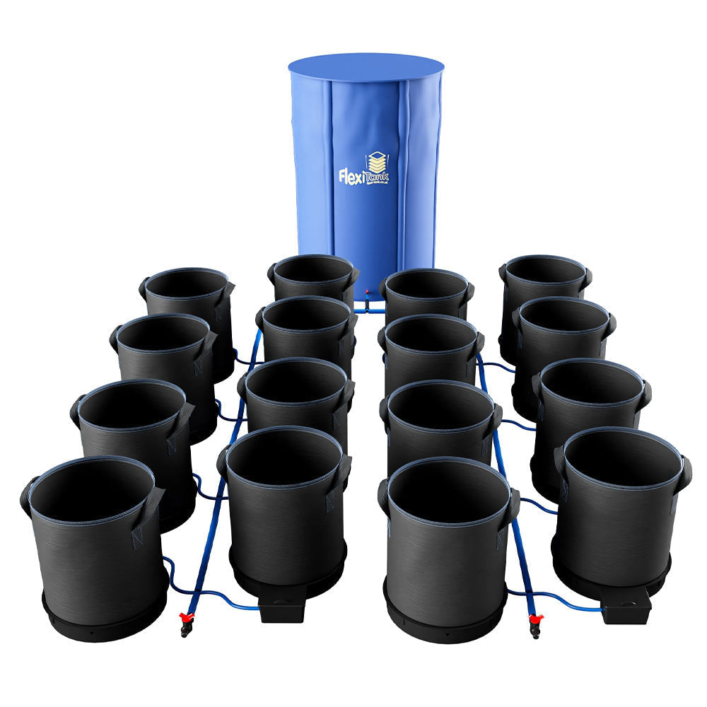 AutoPot XXL System — 16 Pot / 50L FlexiPot / With Tank