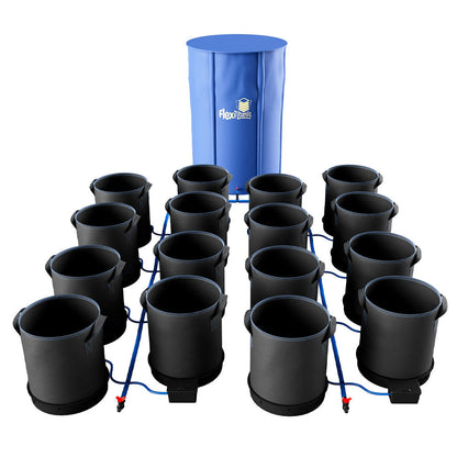 AutoPot XXL System — 16 Pot / 50L FlexiPot / With Tank