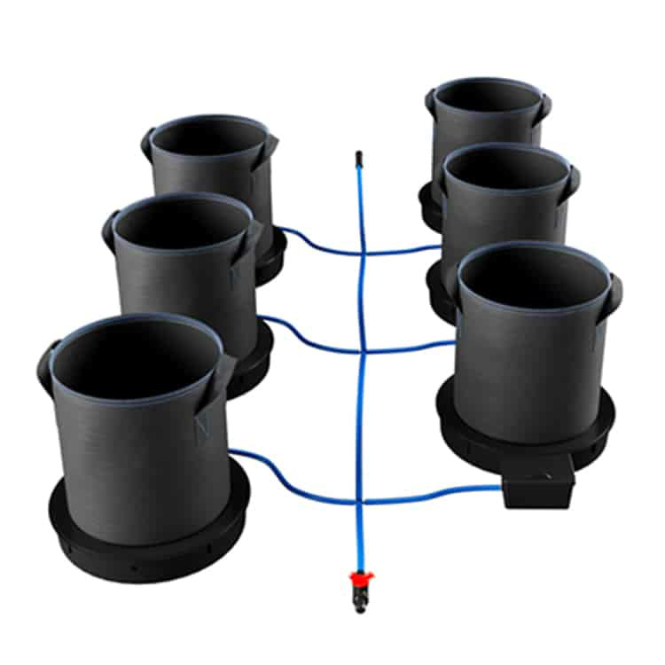 AutoPot XXL System — 6 Pot / 35L FlexiPot / No Tank