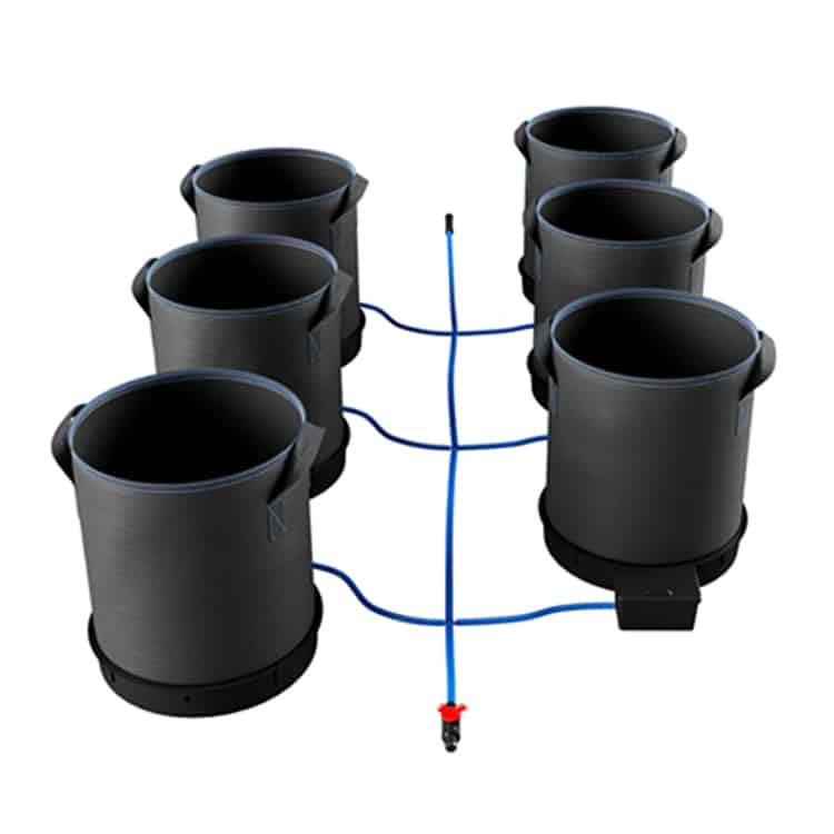AutoPot XXL System — 6 Pot / 50L FlexiPot / No Tank