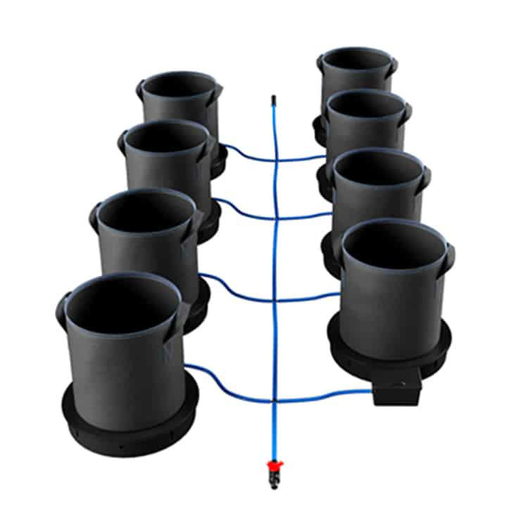 AutoPot XXL System — 8 Pot / 35L FlexiPot / No Tank