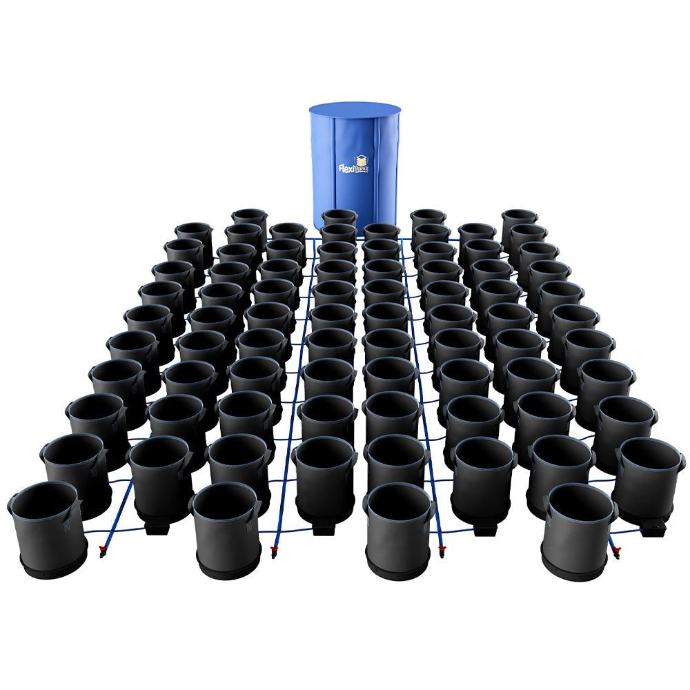 AutoPot XXL System — 80 Pot / 50L FlexiPot / With Tank