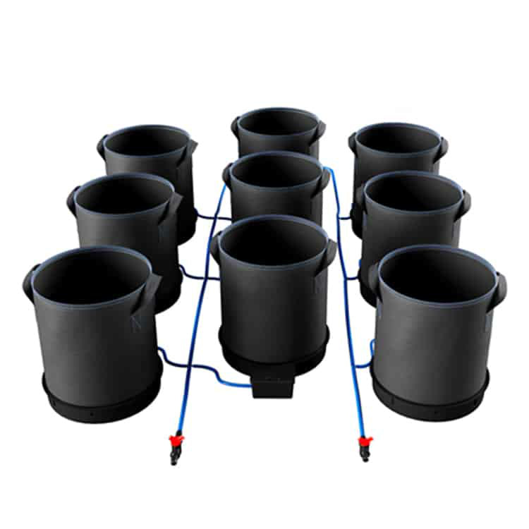AutoPot XXL System — 9 Pot / 50L FlexiPot / No Tank