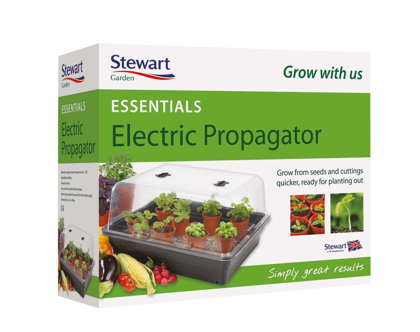 Stewarts Large Heated Propagator 52cm