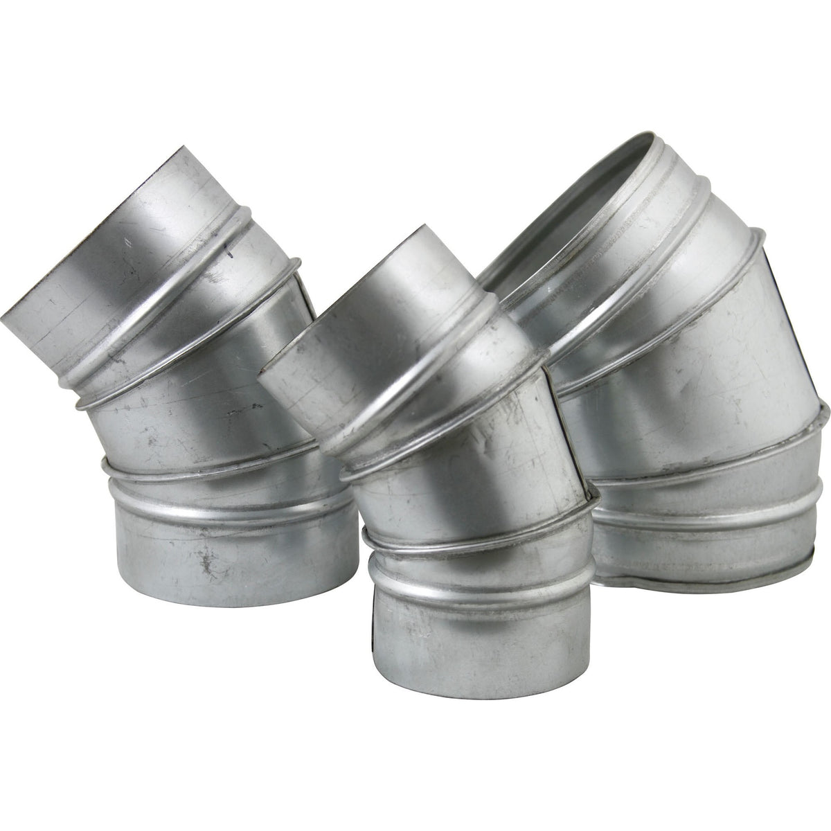 Blauberg 45 Degree Segmented Duct Bend — 250mm (10")