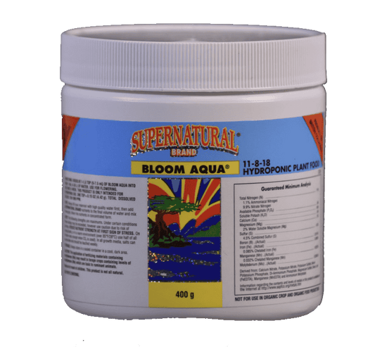 Supernatural Bloom Aqua hydroponic flowering feed, 400g