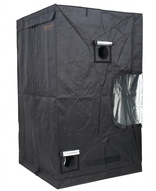 Bloomroom Grow Tent — front three-quarter view showing the CENTURY GROWSYSTEMS-branded canvas and steel frame