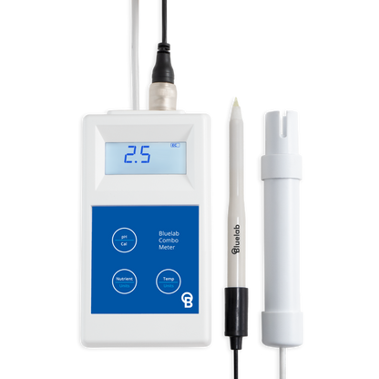 Bluelab Combo Meter Plus — meter with Leap soil pH probe