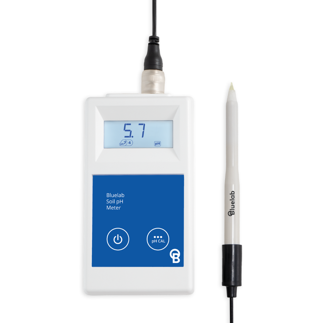 Bluelab Multimedia pH Meter — meter with Leap probe