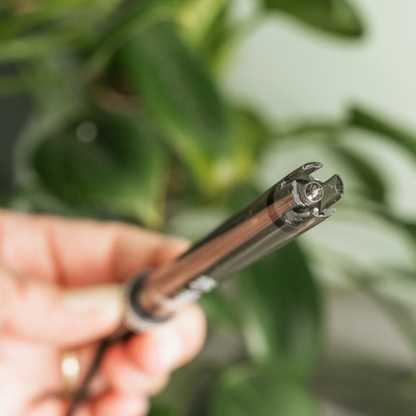 Bluelab ORP Probe - straight cable view showing the BNC connector and KCl storage cap