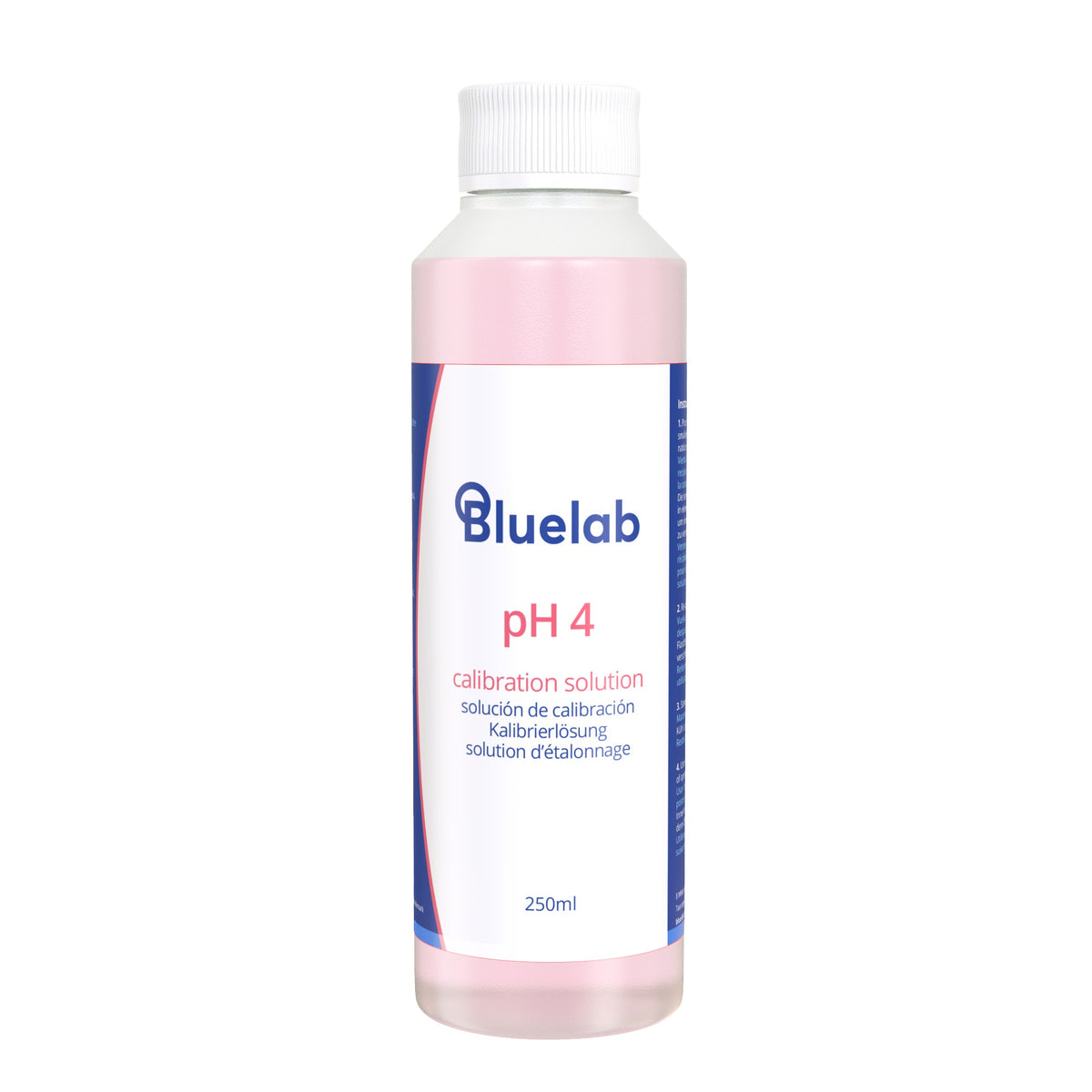 Bluelab pH 4.0 Calibration Solution Box of 6 — 250ml x 6