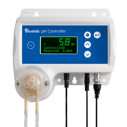 Bluelab pH Controller Wi-Fi — controller with pH and temperature probes