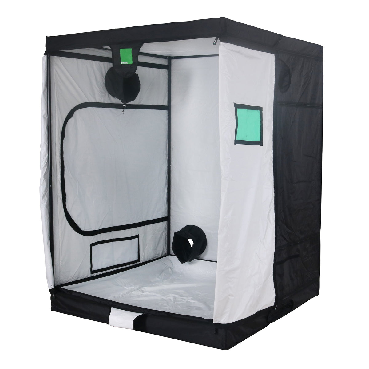 BudBox Pro Tent 150x150x200cm — White lining