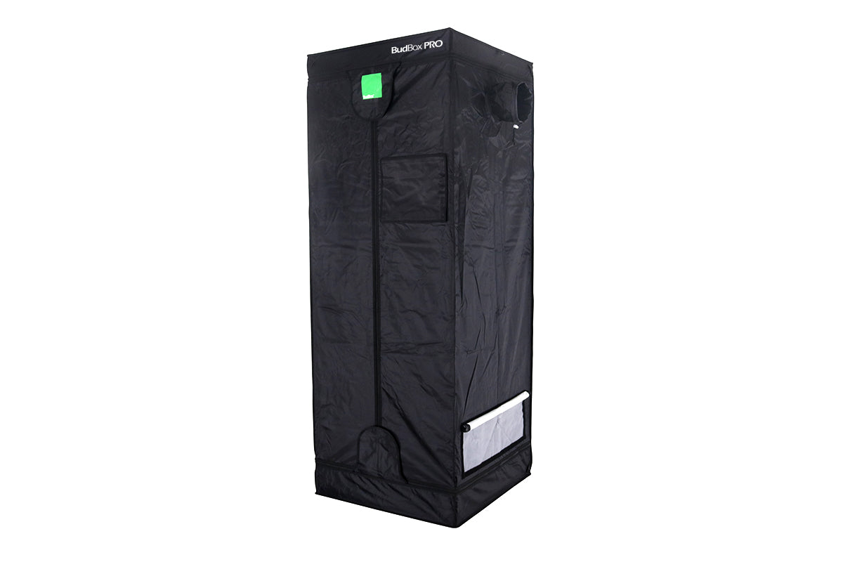 BudBox Pro Propagation Tent 75x75x200cm, White, second angle showing the frame and door