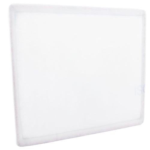 Can LVF21G3 fleece filter insert, flat white MERV-5 pre-filter fabric