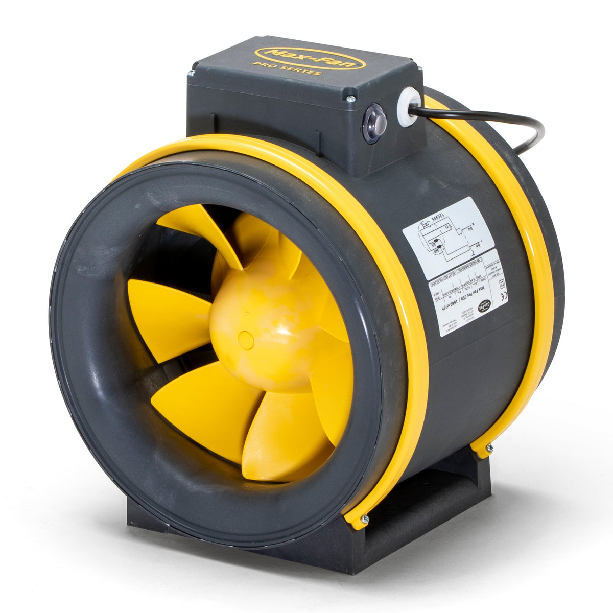 Can Max-Fan Pro AC Inline Extractor — 10" (1660m3/hr)