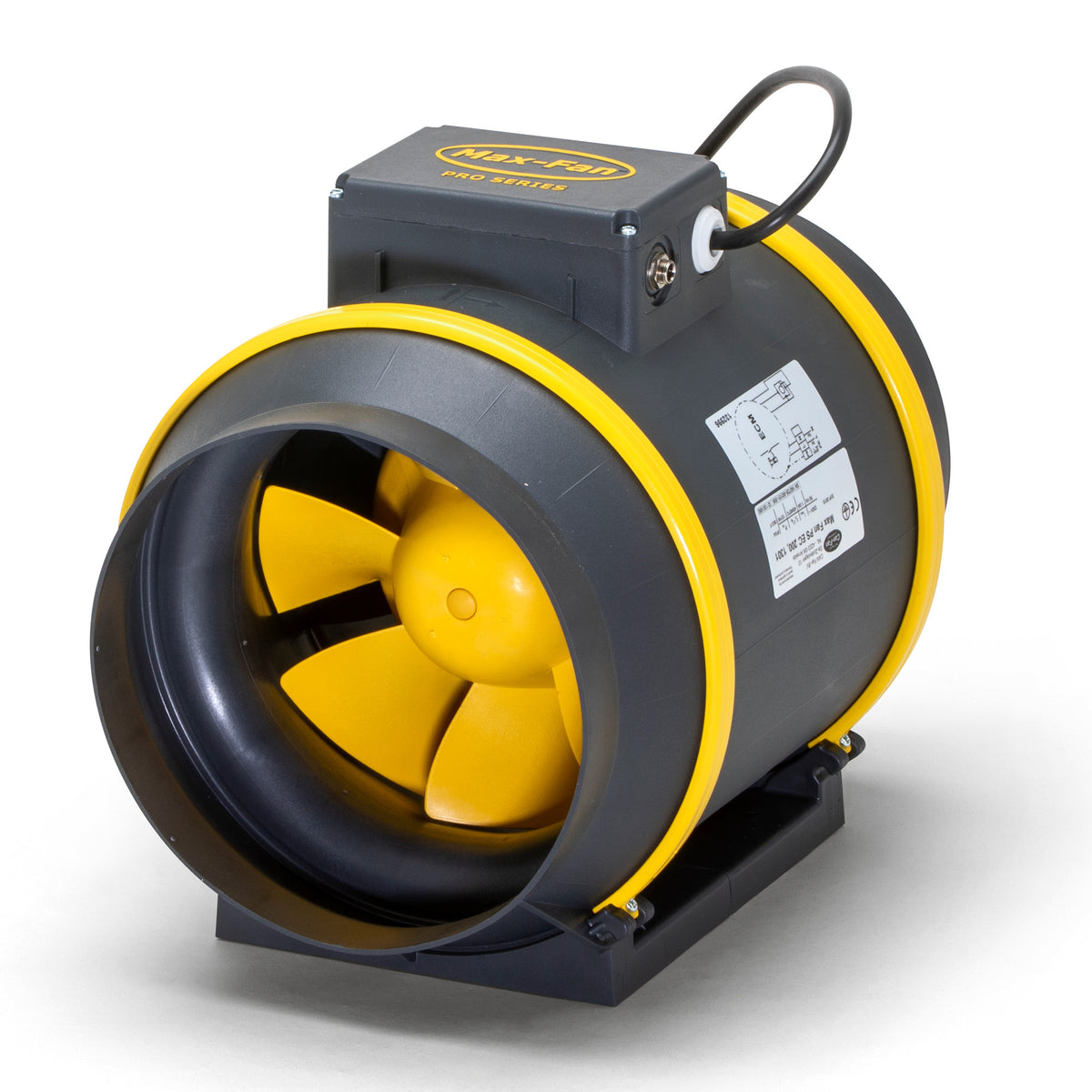Can Max-Fan Pro EC Inline Extractor — 8" (1301m3/hr)