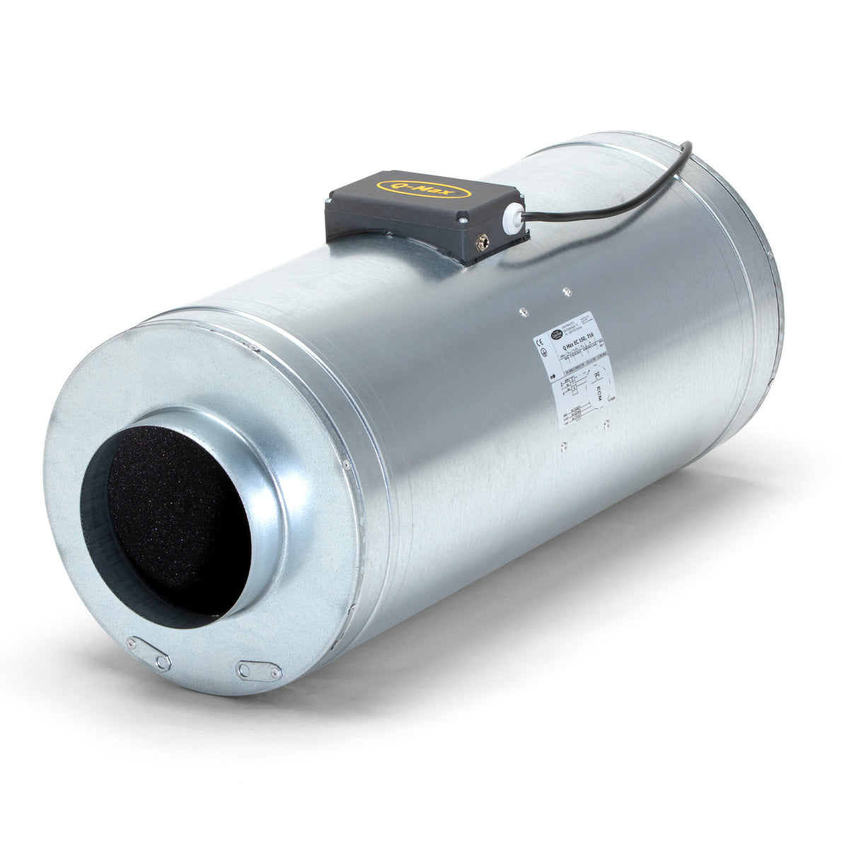 Can-Fan Q-Max EC Fan — 6" 150mm (716m3/hr)