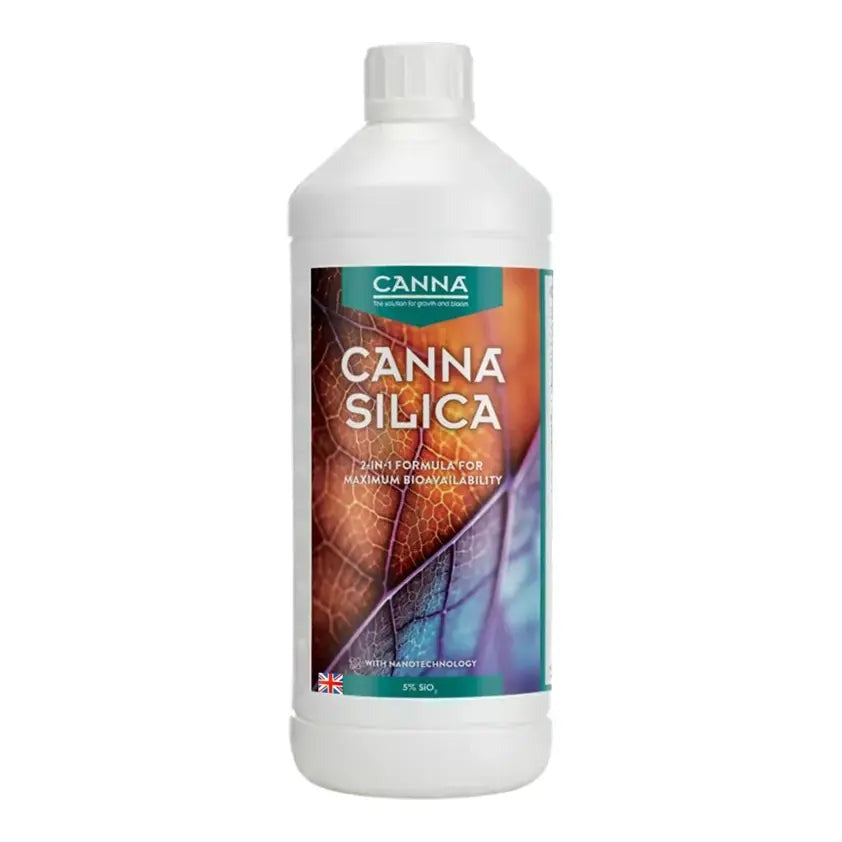 Canna Silica — 1L, front label (5% SiO₂, UK)