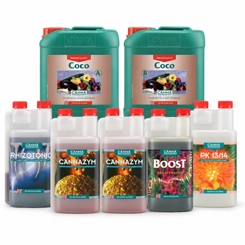 Canna Complete Coco Nutrient Kit for 4-8 Plants