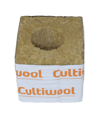 Cultiwool Rockwool Cubes — 3" Large Hole - Box of 480